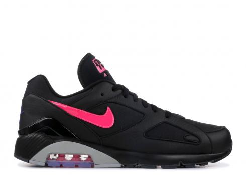 Nike Air Max 180 Pink Wolf Blast Black Grey AQ9974-001