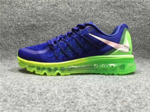 мужские кроссовки Nike Air Max 2015 Blue Green White 698902-507