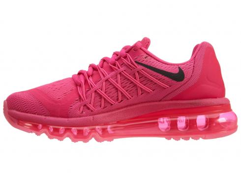 Nike Air Max 2015 Pink Foil Negro Pink Pow Zapatos para mujer 698903-600