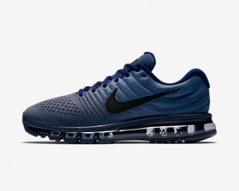 Мужские туфли Nike Air Max 2017 Binary Blue Black Obsidian 849559-405