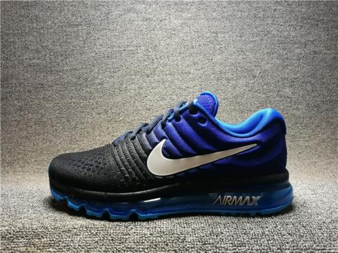 Nike Air Max 2017 Azul Antracita Negro Zapatos para hombre 849559-400