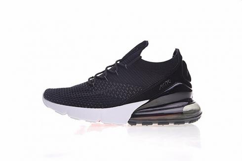buty sportowe Nike Air 270 Flyknit czarno-biało-karmazynowe AO1023-002