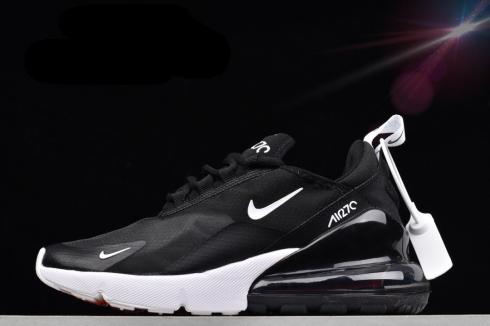Nike Air Max 270 mustavalkoiset juoksukengät AQ8050-002
