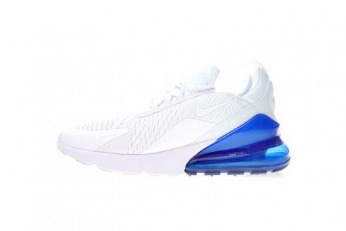 tênis esportivos Nike Air Max 270 azul foto branco AH8050-105