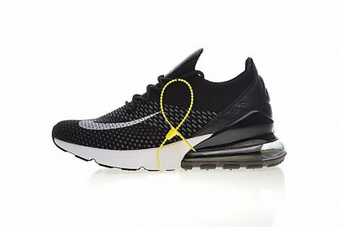Nike Air Max 270 Flyknit Black White Anthracite AH8050-015
