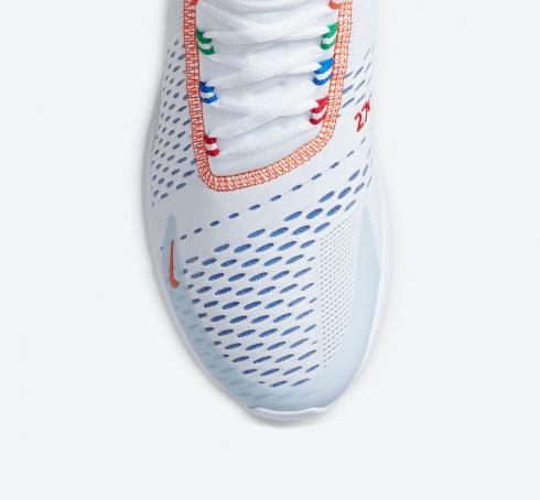 Nike Multiple Rings Nike Air Max 270 Olympics Rings White Half Blue University Red Racer ...