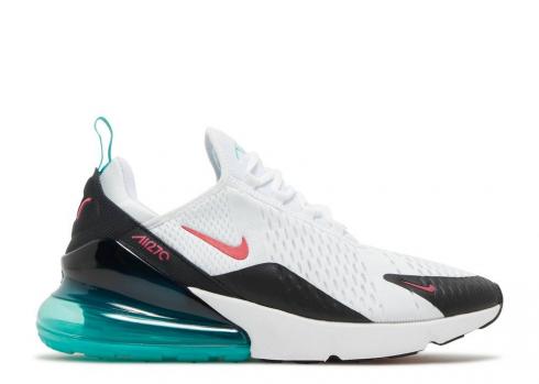 Nike Air Max 270 South Beach Pink Rush Washed Negro Teal Blanco DR9876-100