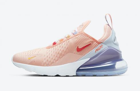 Nike Air Max 270 Washed Coral Football Gris Track Rojo CW5589-600