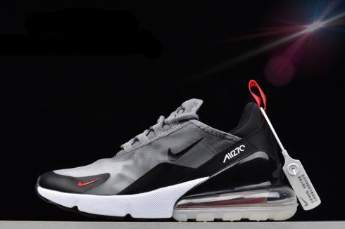 tekaške copate Nike Air Max 270 Wolf Grey Black Red AQ8050-003