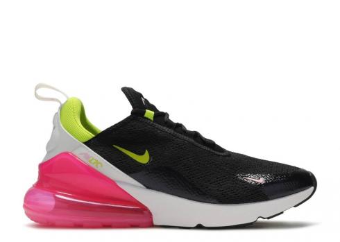 Nike Feminino Air Max 270 Preto Cyber Pink Rise CI5770-001
