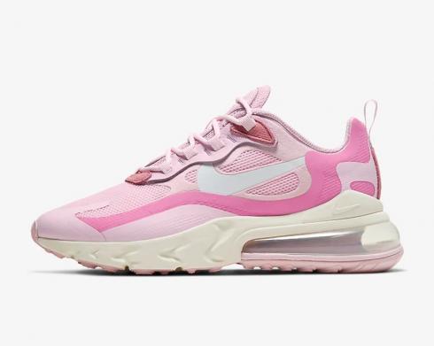 Nike Womens Air Max 270 React Pink Foam Hvid Digital Pink CZ0364-600