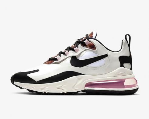 Nike Mujer Air Max 270 React Tortoise Shell Barely Rose Negro CU4752-100
