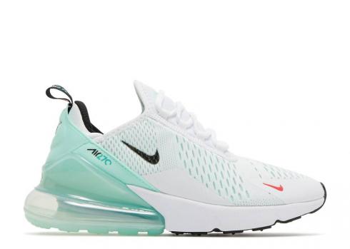 Nike para mujer Air Max 270 White Mint Foam Washed Metallic Teal Silver DQ7652-100