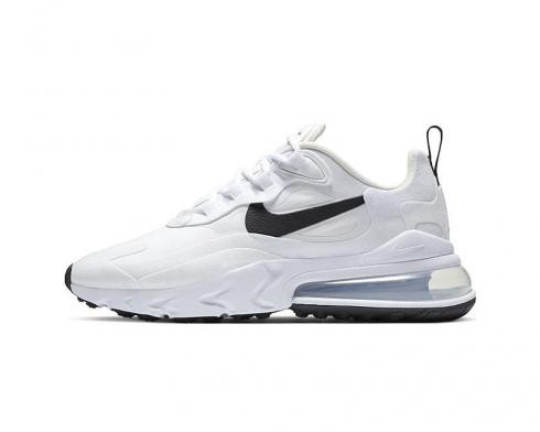 Donna Nike Air Max 270 React Bianche Nere Metallic Argento CL3899-101