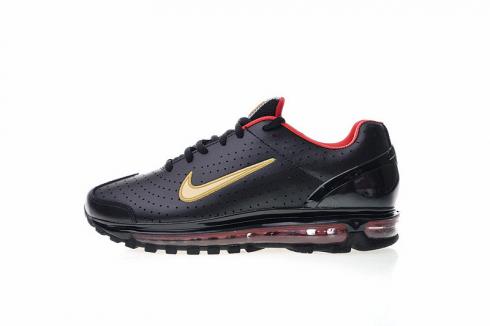 รองเท้าบุรุษสตรี Nike Air Max 1 Leather OG Black 309726-007
