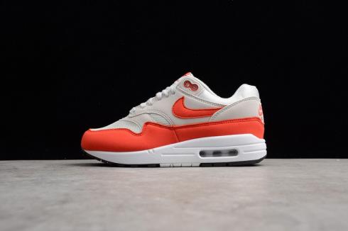 Nike Air Max 1 Habanero Rouge Blanc Chaussures de Course 319986-035