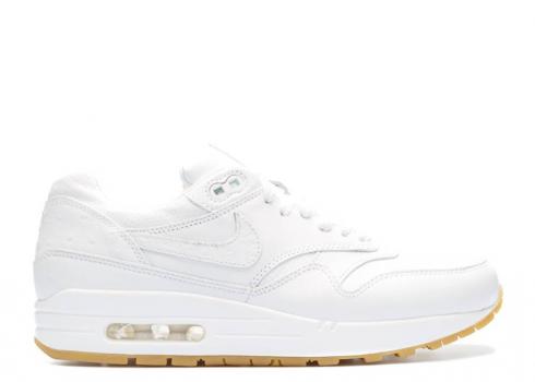 Nike Air Max 1 Leather Pa Wit Gum Lichtbruin 705007-111