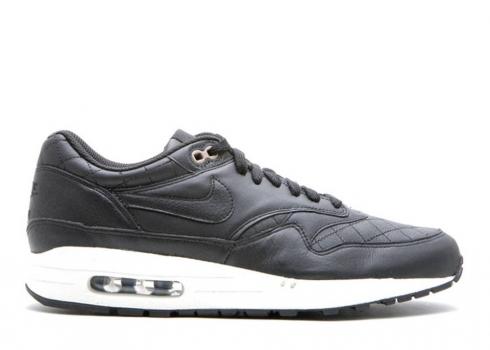 Nike Air Max 1 Premium Quilted Pack - Black Cocoa Sail 309717-005