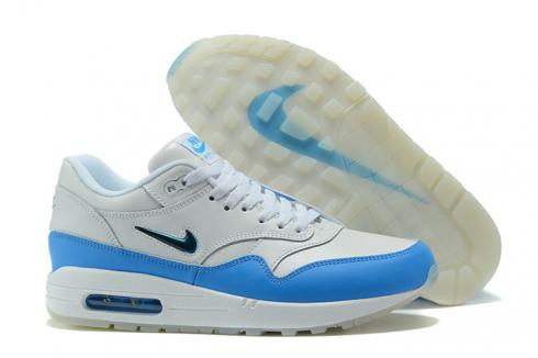 Nike Air Max 1 Master Running Men Shoes Light Grey Blue White 875844