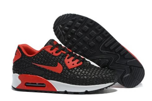 Nike Air Max 90 DMB QS Check In Running Liftstyle รองเท้าสีดำสีแดง 813152-619