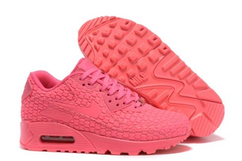 Nike Dame Air Max 90 DMB QS Check In Dame Løbe Liftstyle Sko Rose 813152-614