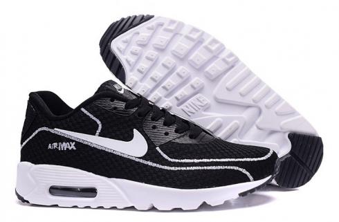 Nike Air Max 90 Fireflies Glow Chaussures de course pour hommes BR All Black White 819474-001