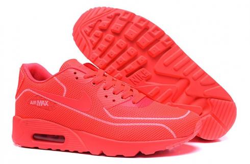 Nike Air Max 90 Fireflies Glow נשים נעלי ריצה BR All Red 819474-008