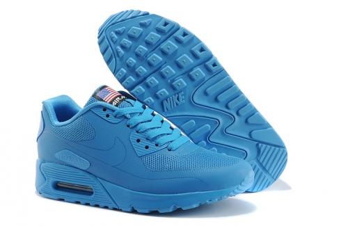 Nike Air Max 90 Hyperfuse QS Lake Blue 4. juli Independence Day 613841-550