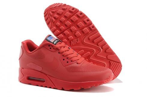Nike Air Max 90 Hyperfuse QS Sport Red 4. juli Independence Day 613841-660