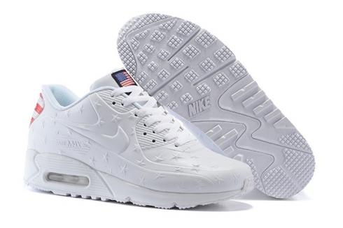 Nike Air Max 90 VT USA Independance Day Chaussures Homme Blanc Dot 472489-060
