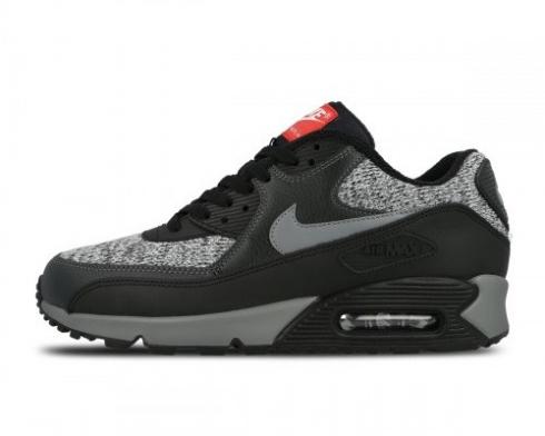Air Max 90 Essential Noir Cool Gris Anthracite University Red 537384-065