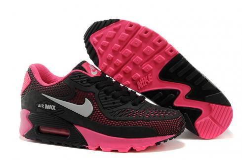 Nike Air Max 90 Negro Melocotón Rosa Zapatos