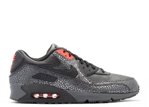 Nike Air Max 90 Deluxe Black Anthracite Infrared 684710-001
