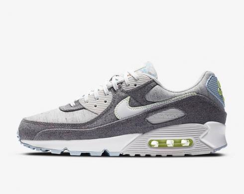 Nike Air Max 90 Recycled Canvas Pack Vast Grey White CK6467-001