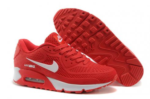 Nike Air Max 90 大學紅白鞋
