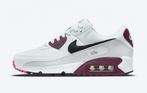 Nike Air Max 90 Wit Donker Rode Biet Gypsy Rose DH1316-100