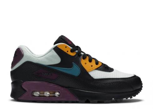 Nike Air Max 90 Donna Argento Bordeaux Teal Light Geode Nero 325213-058