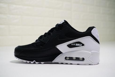 Nike Air Max 90 Essential Sort Hvid Casual Sneakers 537384-082