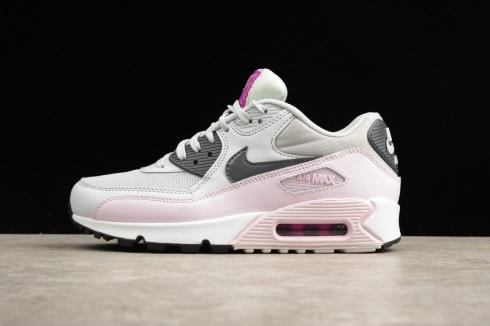 Nike Air Max 90 Essential White Pink Grey Glow 616730-112