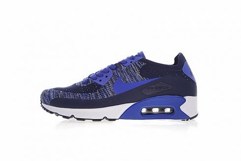 Nike Air Max 90 Ultra 2 Flynit Navy Paramount Blu College 875943-400