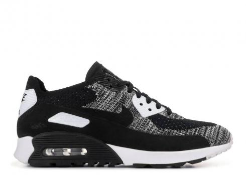 Nike W Air Max 90 Ultra 2.0 Flyknit Đen Trắng Anthracite 881109-002