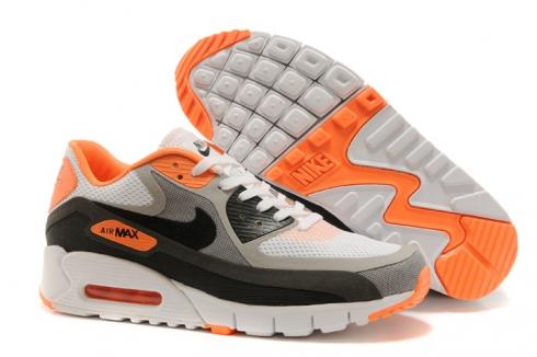 Nike Air Max 90 BR Breeze Grau Orange Turnschuhe Sneaker Pantofi 644204-108
