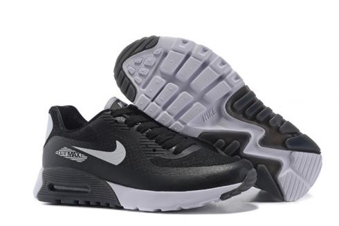 Nike Air Max 90 Ultra BR รองเท้าสตรีสีดำสีขาว 725061-005
