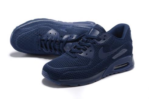 Nike Air Max 90 Ultra Breathe Midnight Navy Men Women Sneakers Shoes 725222-401