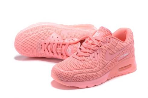 Damen Nike Air Max 90 Ultra BR Breathe Schuhe Pink Blast 725061-600