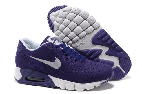 Nike Air Max 90 Current Moire 女款跑鞋紫白色 344081-017