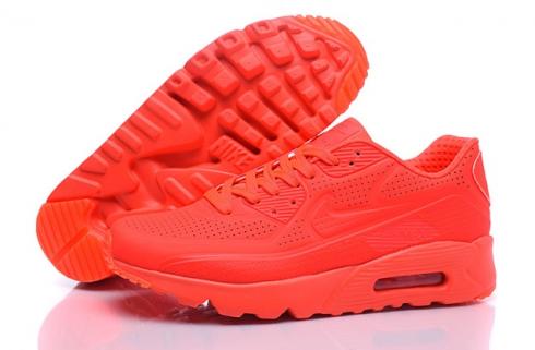 Nike Air Max 90 Ultra Moire Bright Crimson Chaussures de course pour hommes Formateurs 819477-600