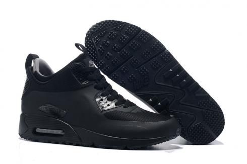 Nike Air Max 90 Mid WNTR 男士黑色跑步鞋 806808-002