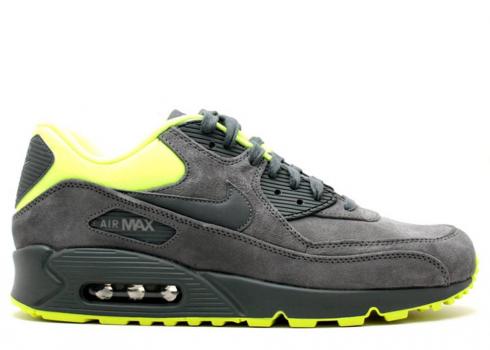 Nike Air Max 90 Premium Medium Grijs Donker Volt 333888-022