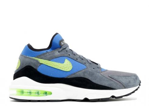 Nike Air Max 93 Size Exclusive Flash Royal Grey Dark Game Lime 306551-034